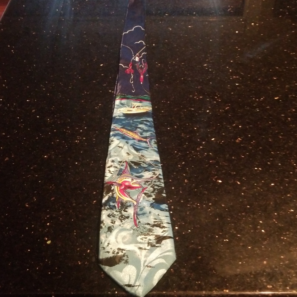 Marlin Fish Tie